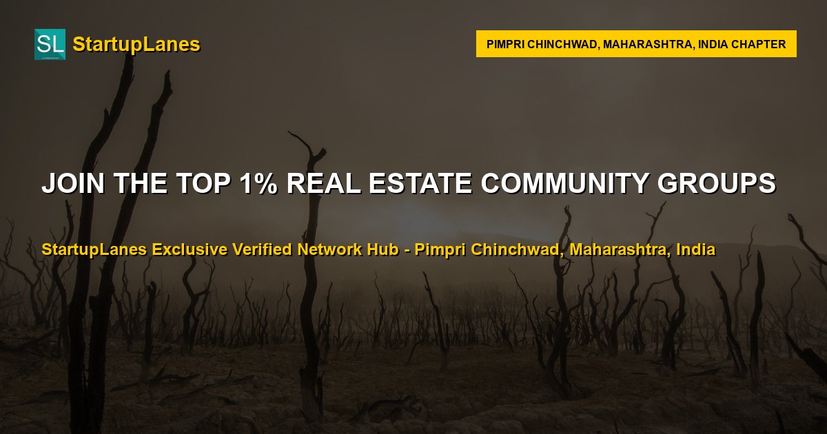 Real Estate WhatsApp Groups in Pimpri Chinchwad