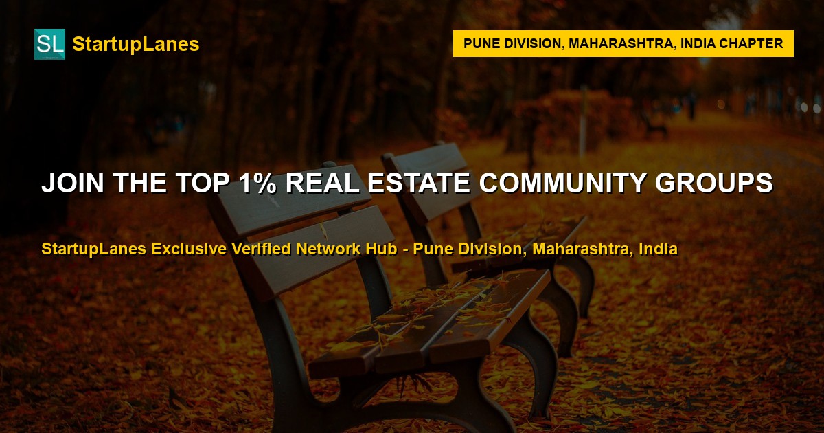 Real Estate WhatsApp Groups in Pune Division