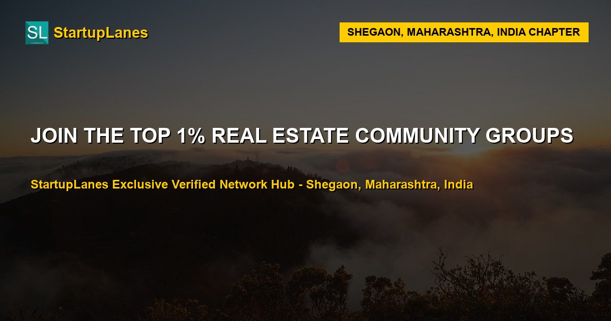 Real Estate WhatsApp Groups in Shegaon