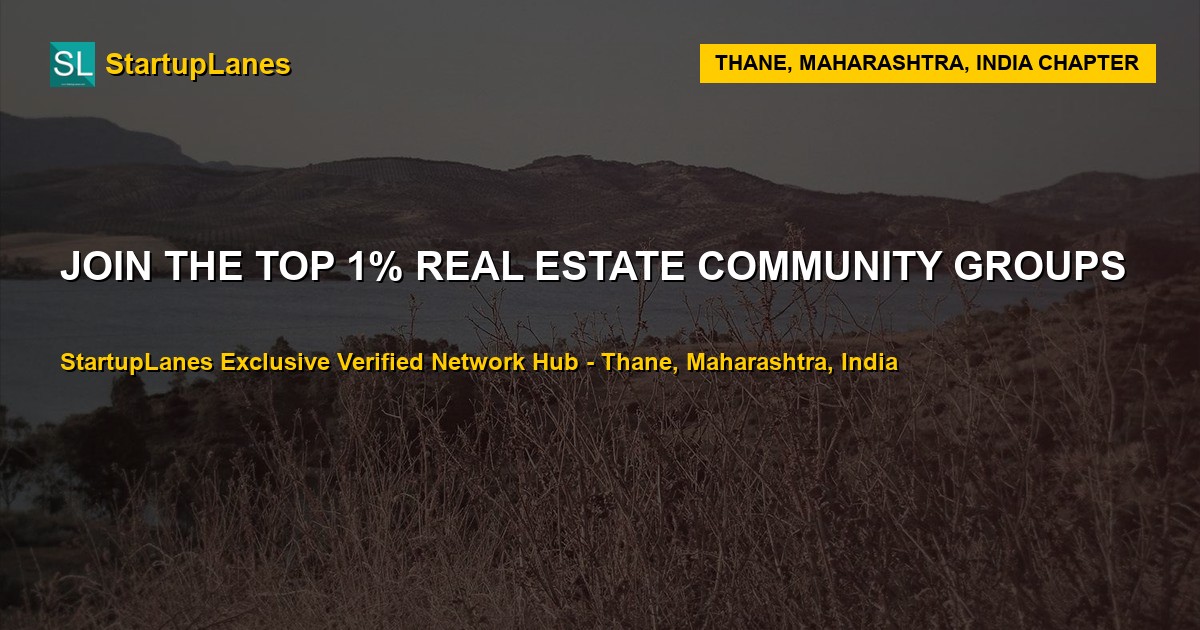 Real Estate WhatsApp Groups in Thane