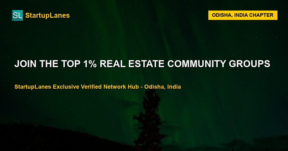 Real Estate WhatsApp Groups in Odisha