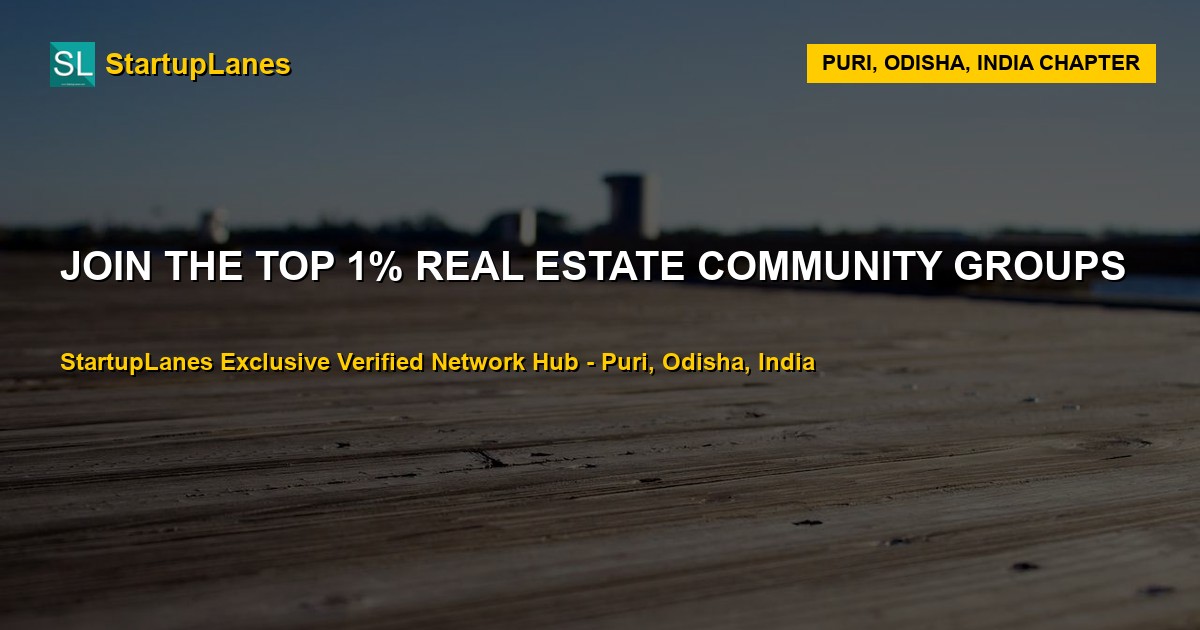 Real Estate WhatsApp Groups in Puri