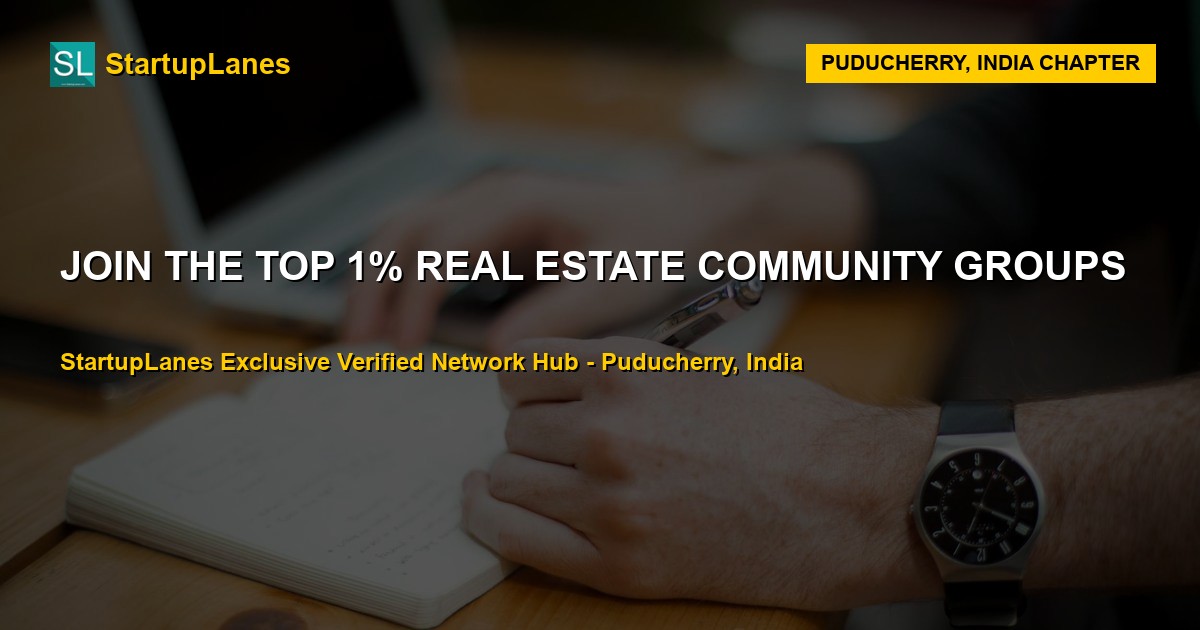 Real Estate WhatsApp Groups in Puducherry