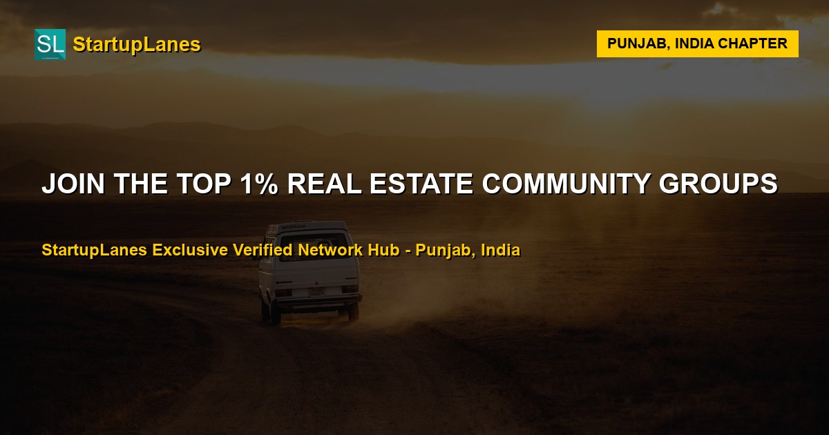 Real Estate WhatsApp Groups in Punjab