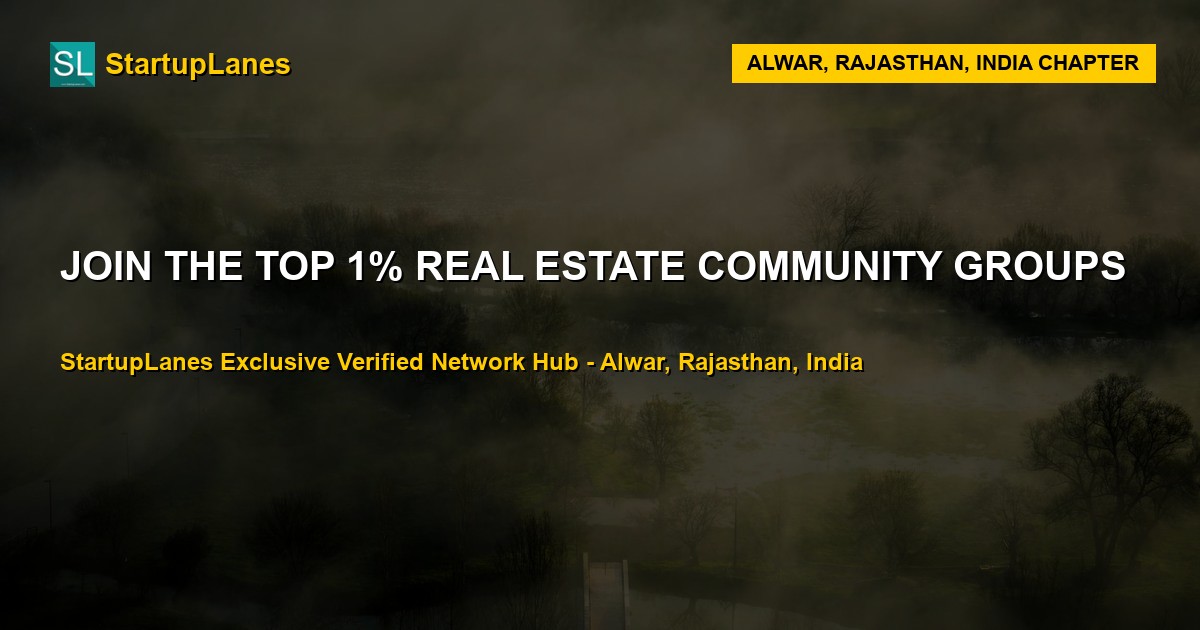 Real Estate WhatsApp Groups in Alwar