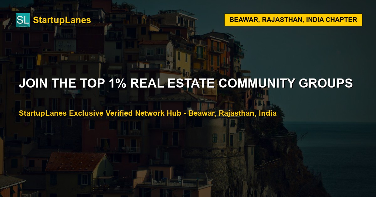 Real Estate WhatsApp Groups in Beawar