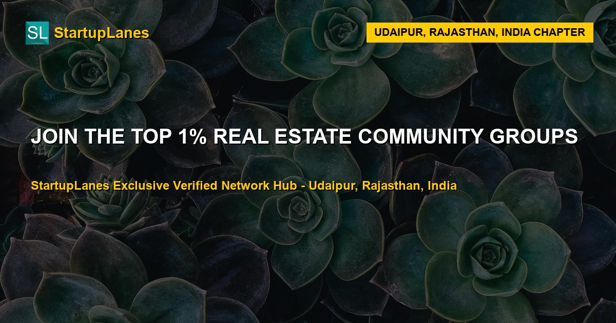 Real Estate WhatsApp Groups in Udaipur