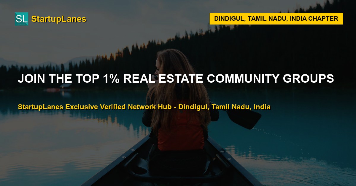 Real Estate WhatsApp Groups in Dindigul