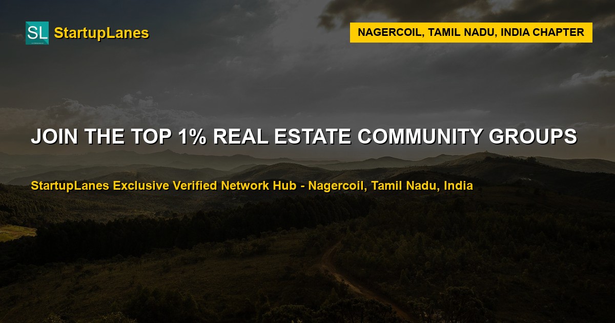 Real Estate WhatsApp Groups in Nagercoil