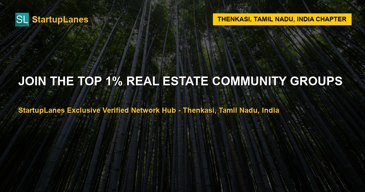 Real Estate WhatsApp Groups in Thenkasi