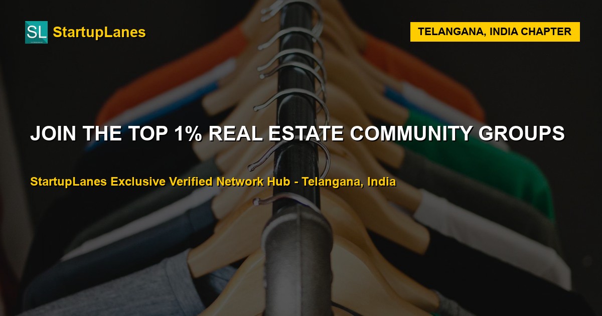 Real Estate WhatsApp Groups in Telangana