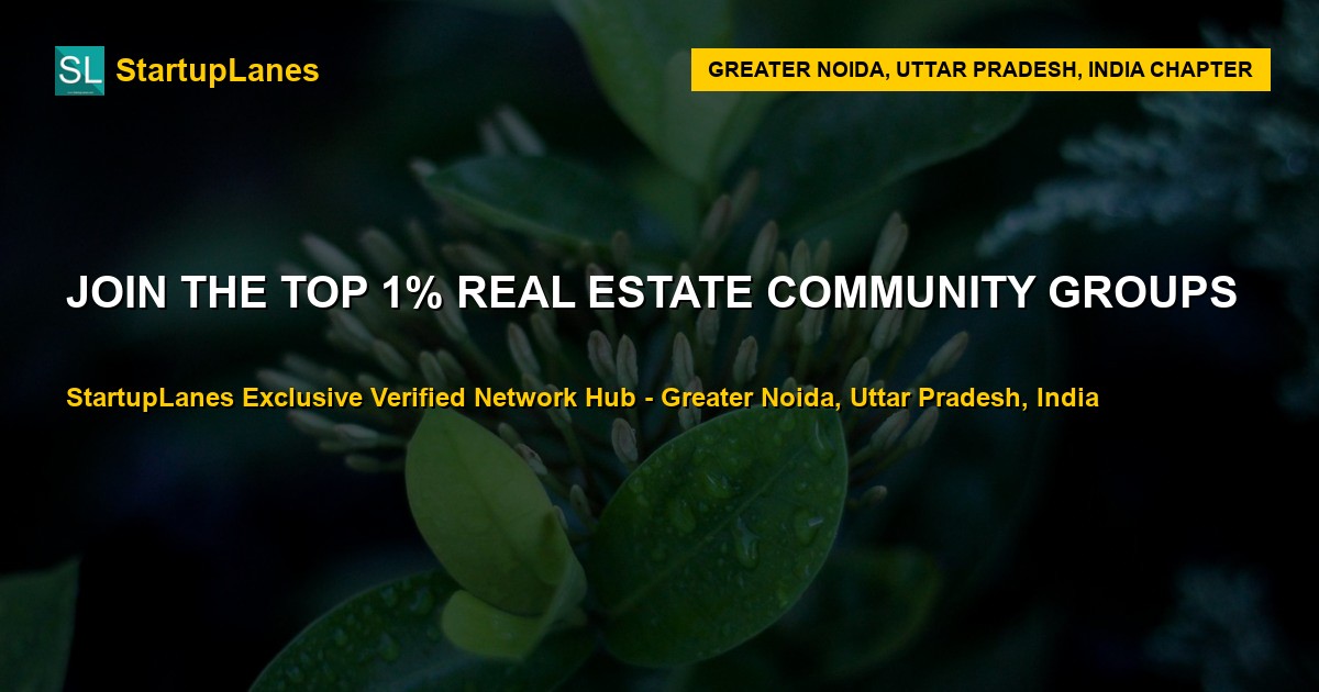 Real Estate WhatsApp Groups in Greater Noida
