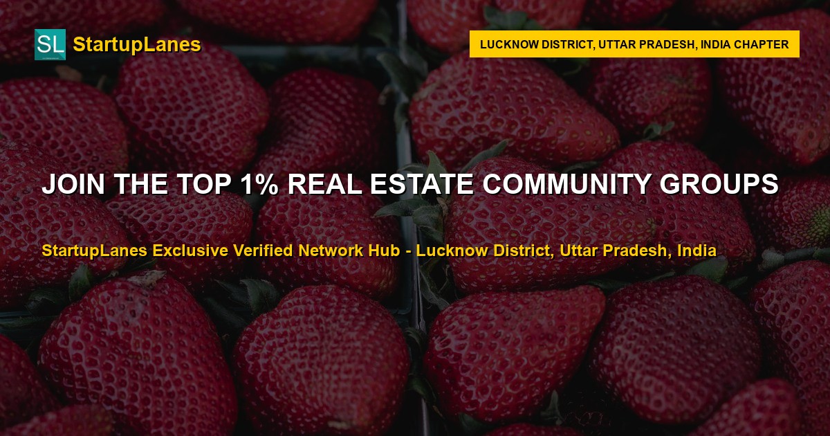 Real Estate WhatsApp Groups in Lucknow District