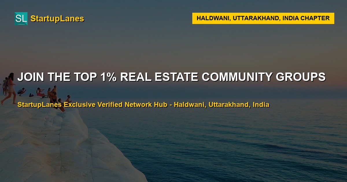 Real Estate WhatsApp Groups in Haldwani