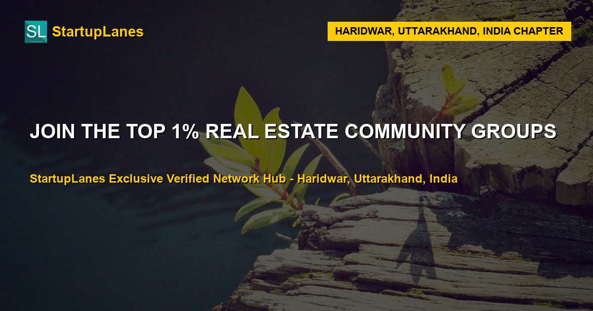 Real Estate WhatsApp Groups in Haridwar