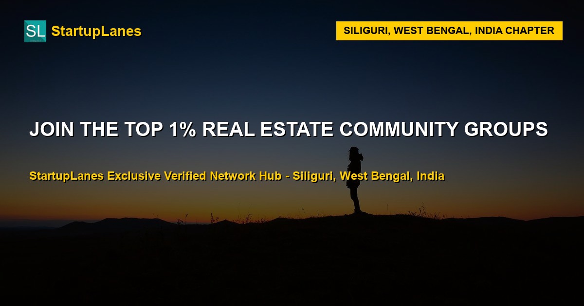 Real Estate WhatsApp Groups in Siliguri