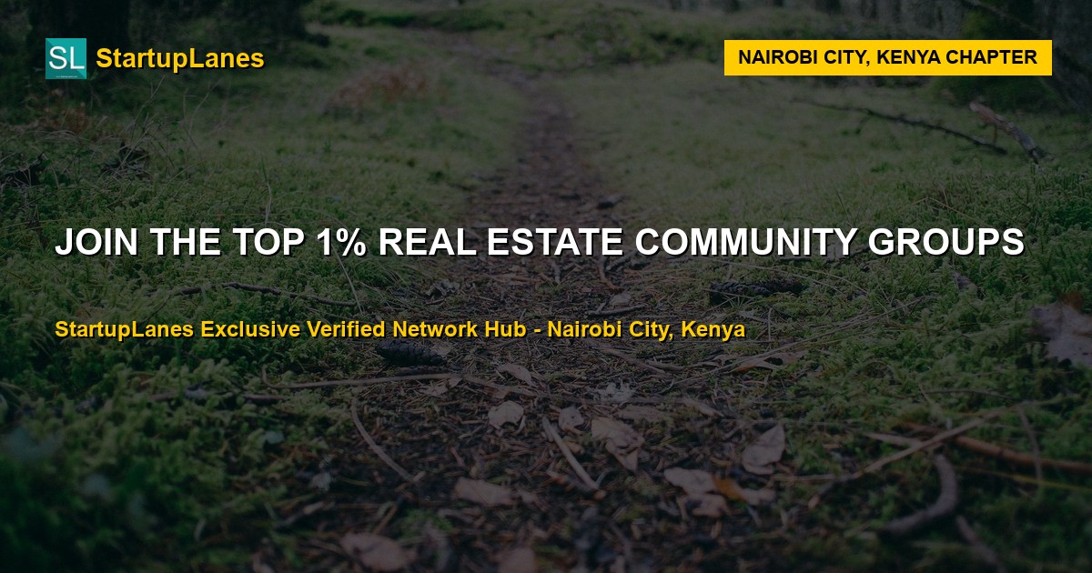 Real Estate WhatsApp Groups in Nairobi City