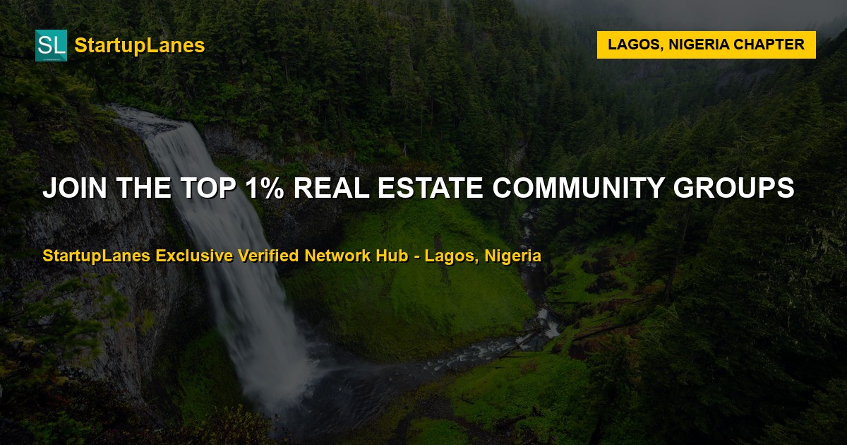 Real Estate WhatsApp Groups in Lagos