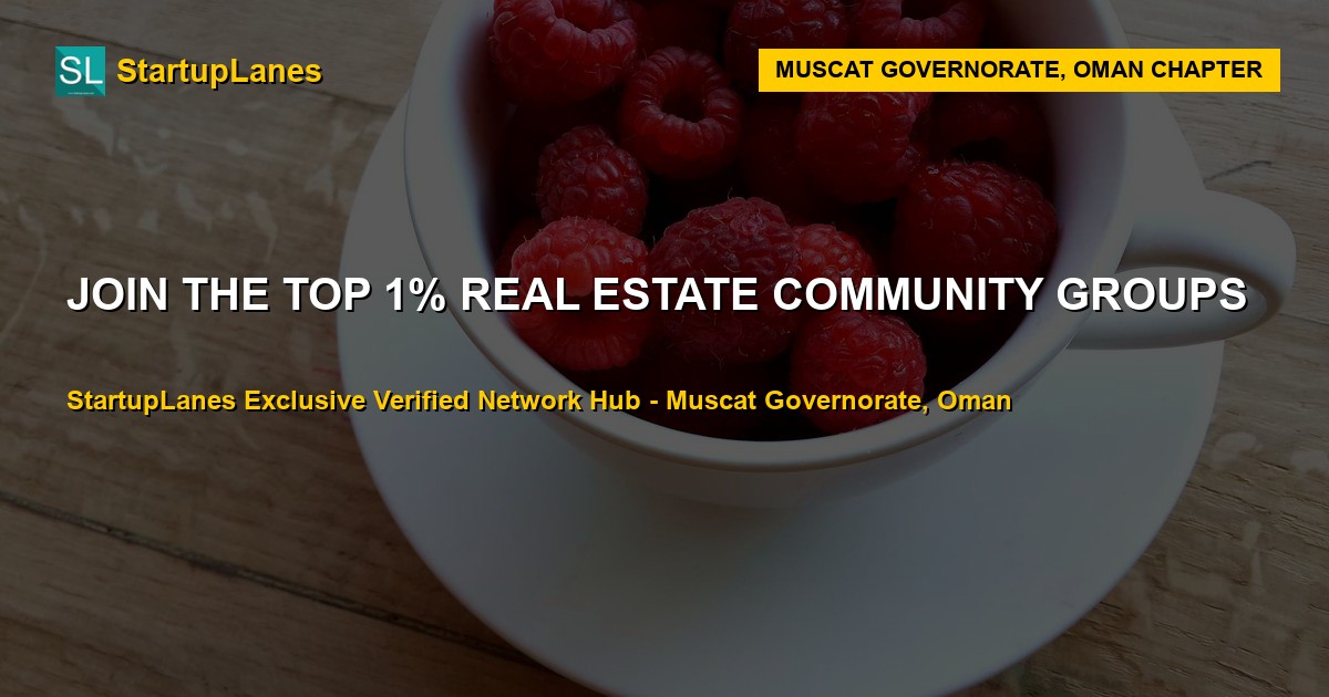 Real Estate WhatsApp Groups in Muscat Governorate