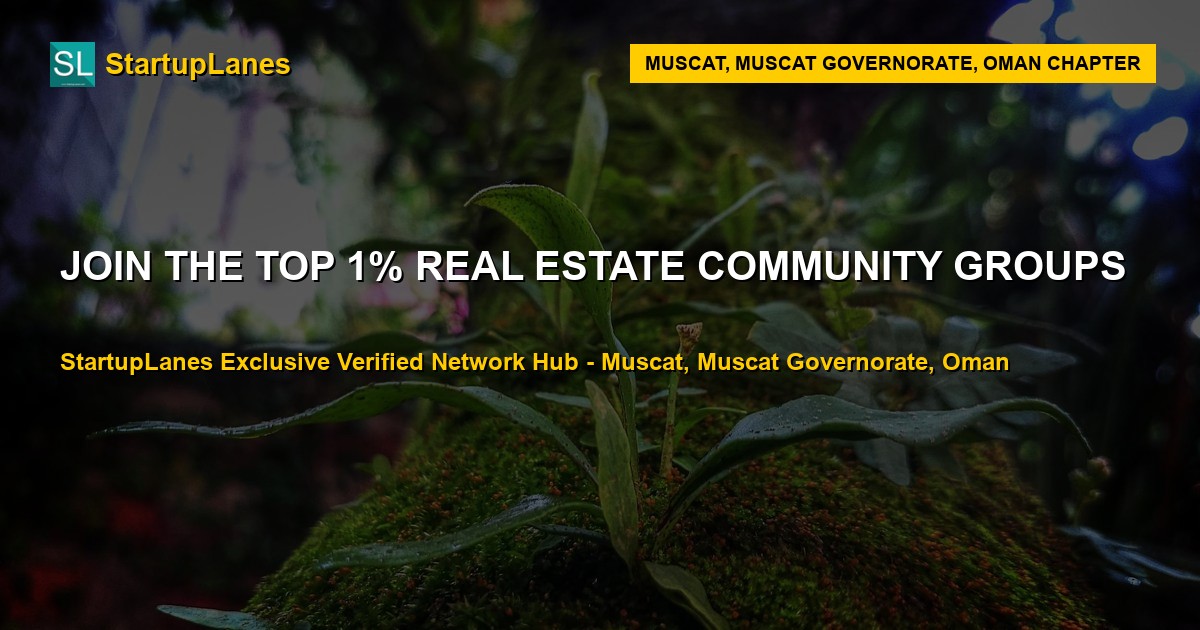 Real Estate WhatsApp Groups in Muscat