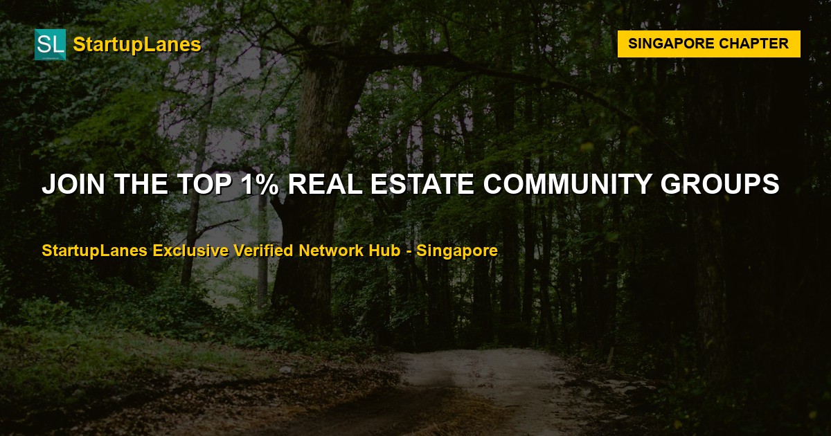 Real Estate WhatsApp Groups in Singapore