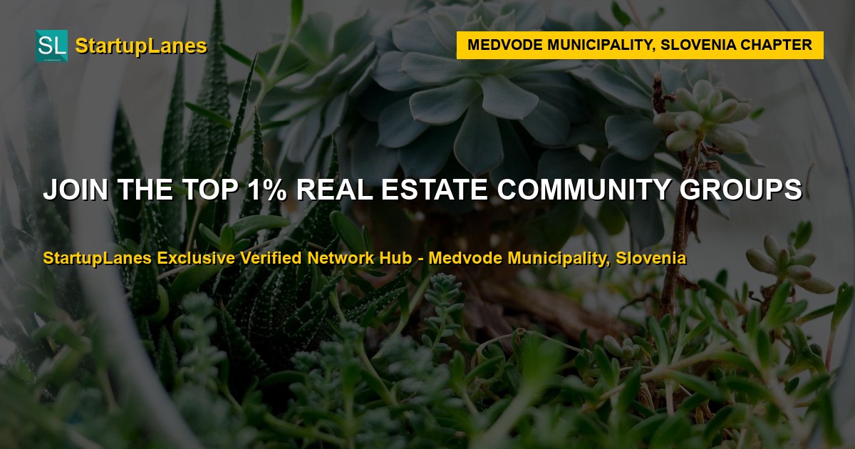 Real Estate WhatsApp Groups in Medvode Municipality