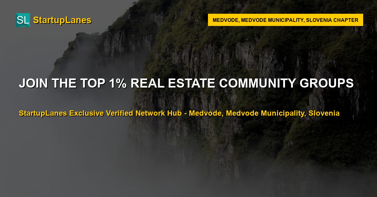 Real Estate WhatsApp Groups in Medvode