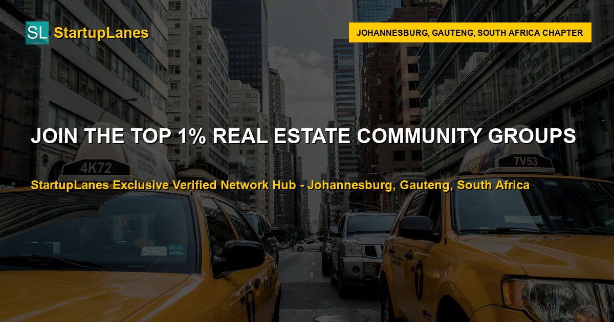 Real Estate WhatsApp Groups in Johannesburg