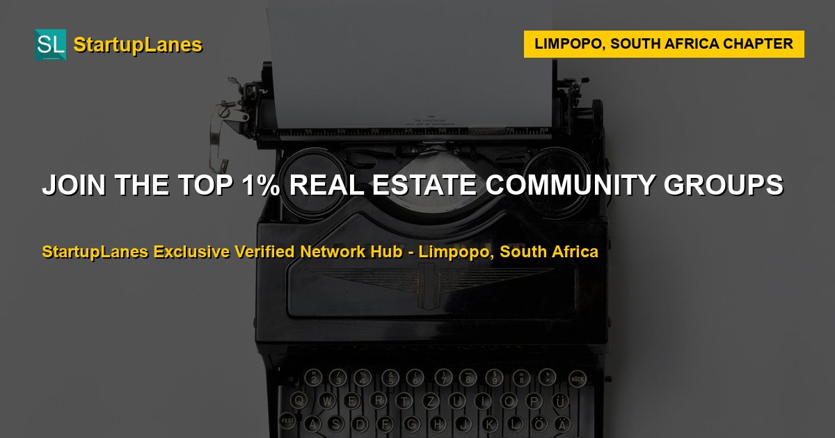 Real Estate WhatsApp Groups in Limpopo