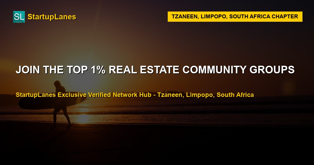 Real Estate WhatsApp Groups in Tzaneen