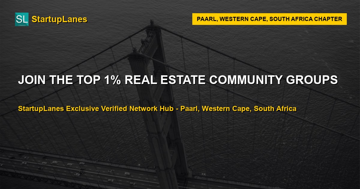 Real Estate WhatsApp Groups in Paarl