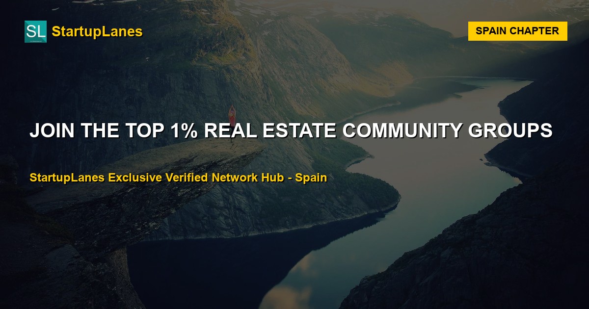 Real Estate WhatsApp Groups in Spain