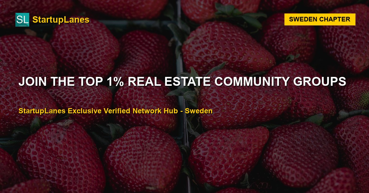 Real Estate WhatsApp Groups in Sweden
