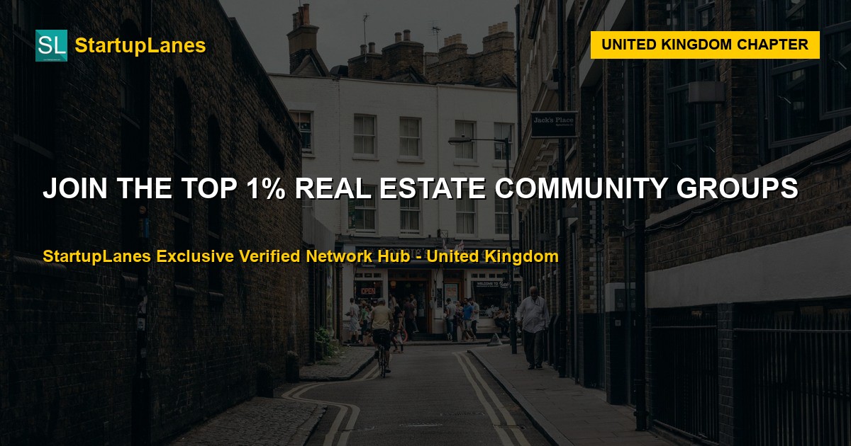 Real Estate WhatsApp Groups in United Kingdom
