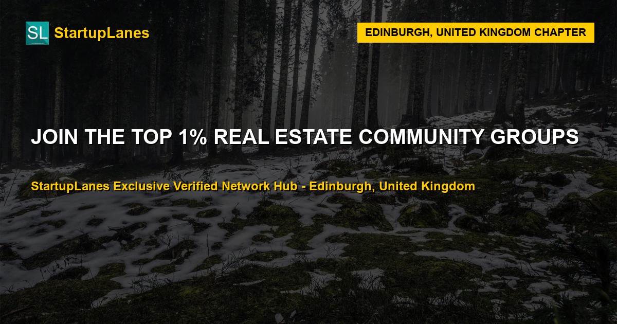 Real Estate WhatsApp Groups in Edinburgh