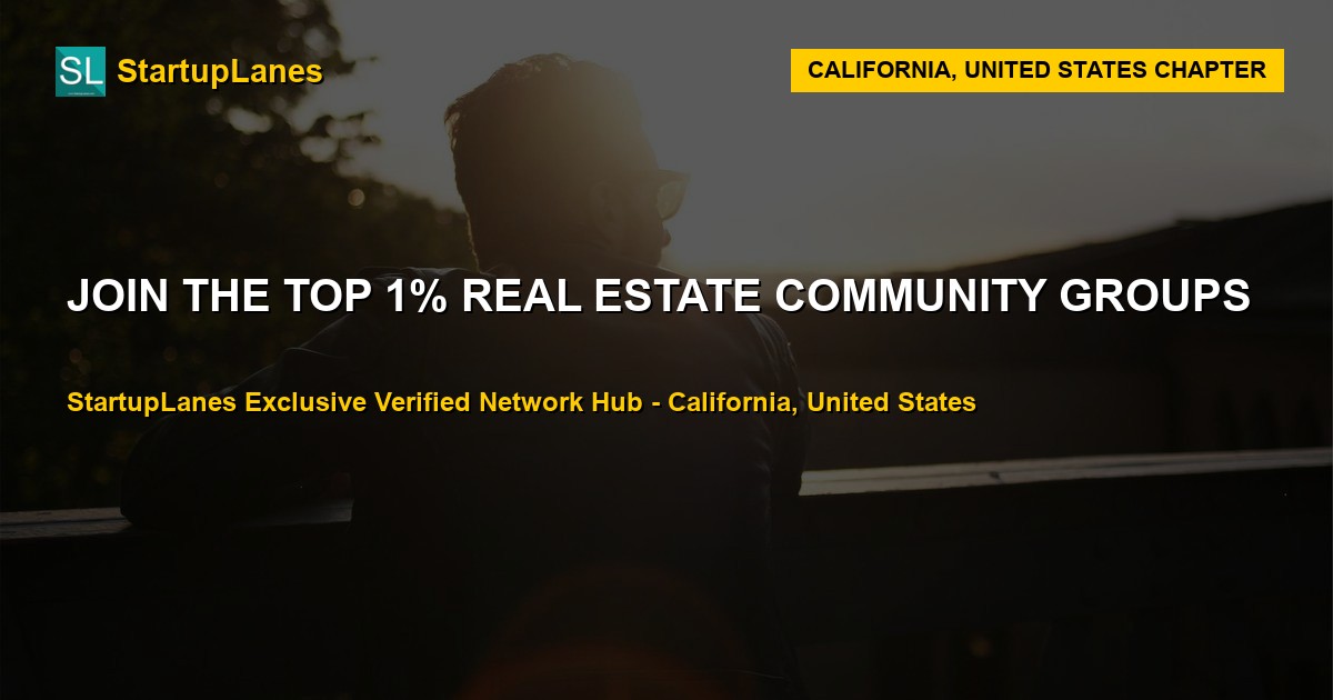 Real Estate WhatsApp Groups in California