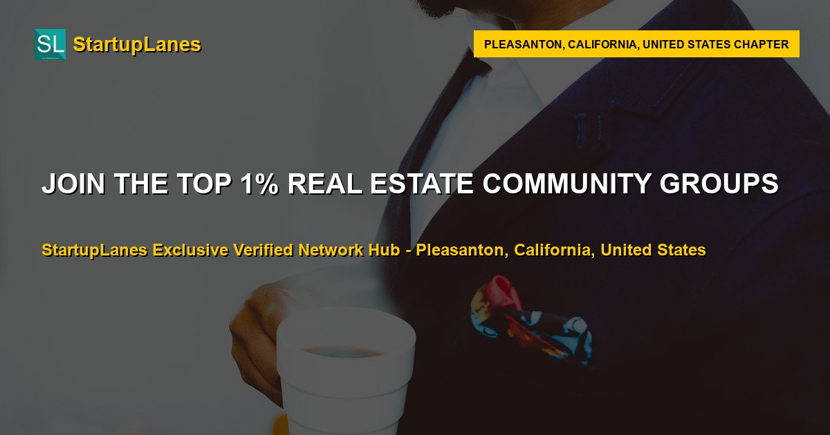 Real Estate WhatsApp Groups in Pleasanton