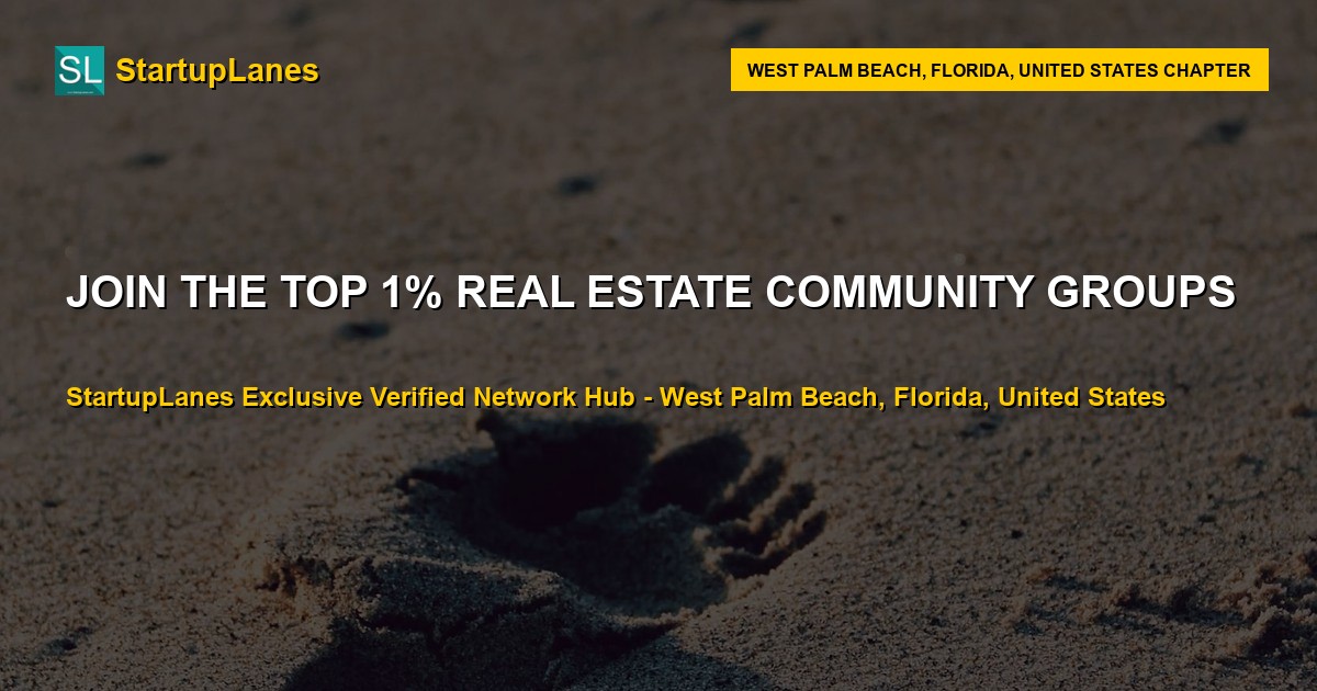 Real Estate WhatsApp Groups in West Palm Beach