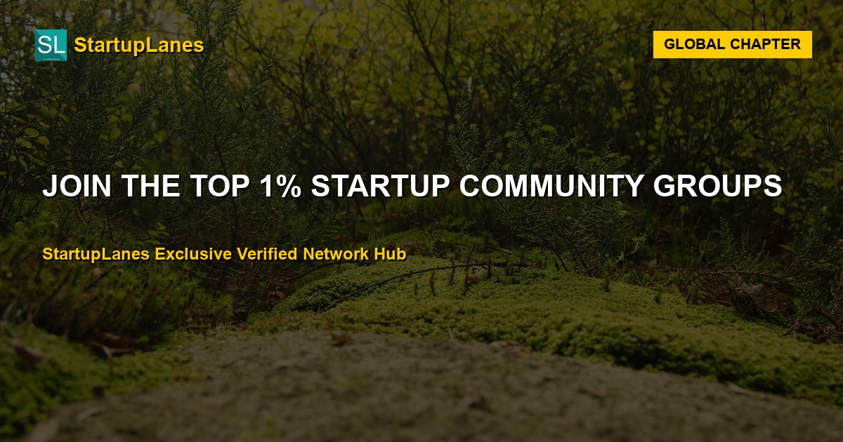 Startup WhatsApp Groups Directory