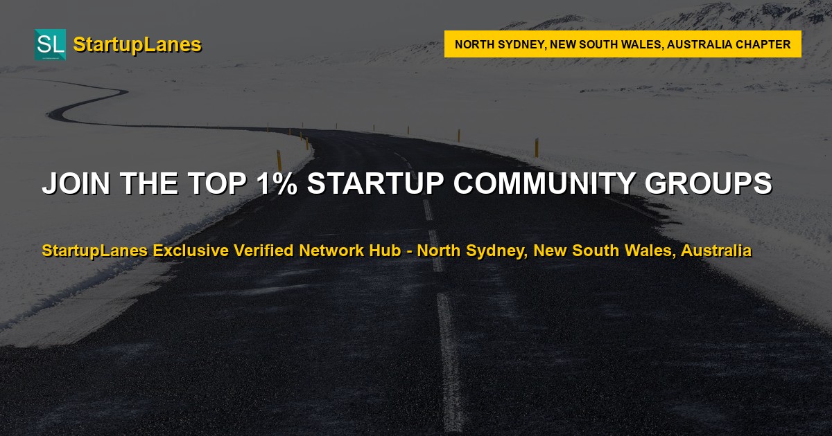 Startup WhatsApp Groups in North Sydney