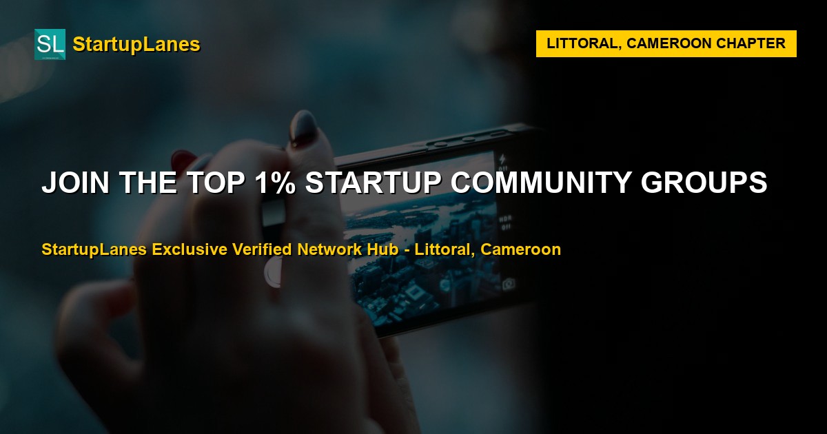 Startup WhatsApp Groups in Littoral