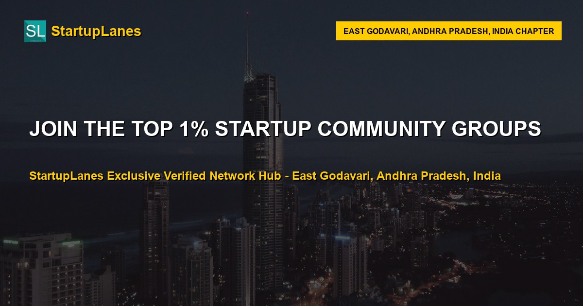 Startup WhatsApp Groups in East Godavari