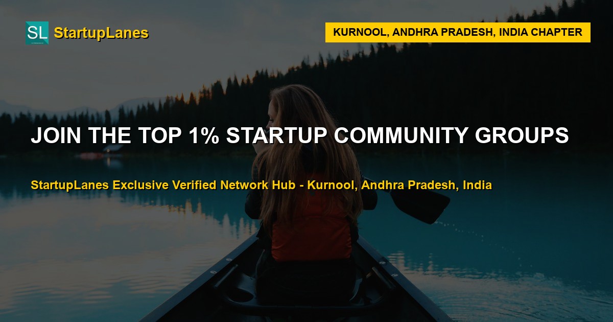 Startup WhatsApp Groups in Kurnool