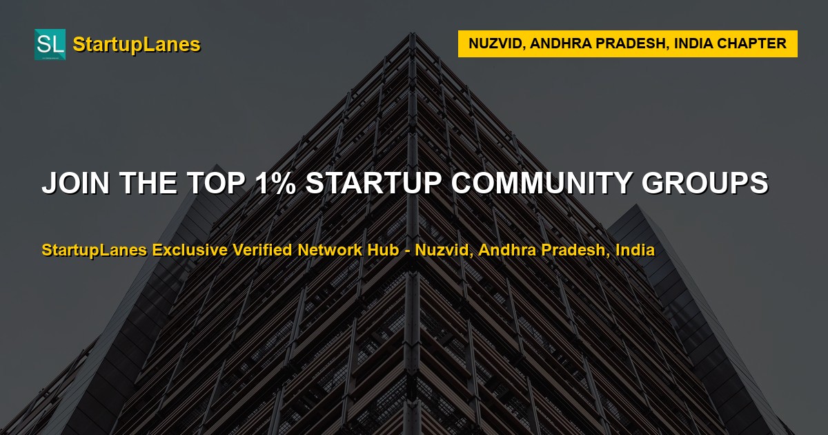 Startup WhatsApp Groups in Nuzvid