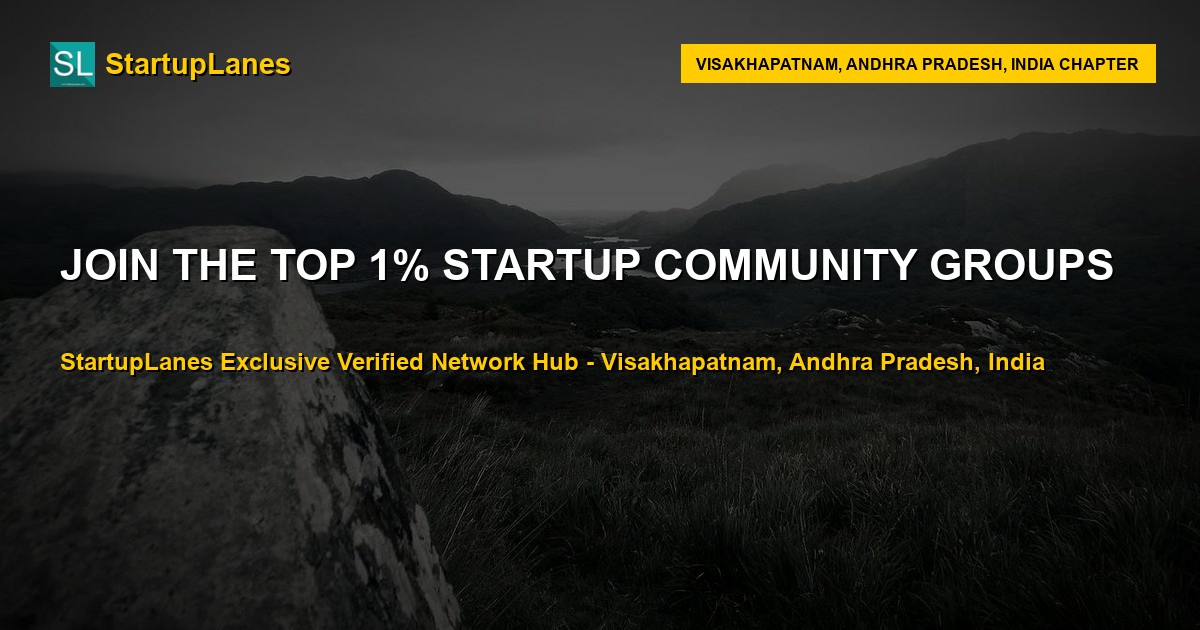 Startup WhatsApp Groups in Visakhapatnam