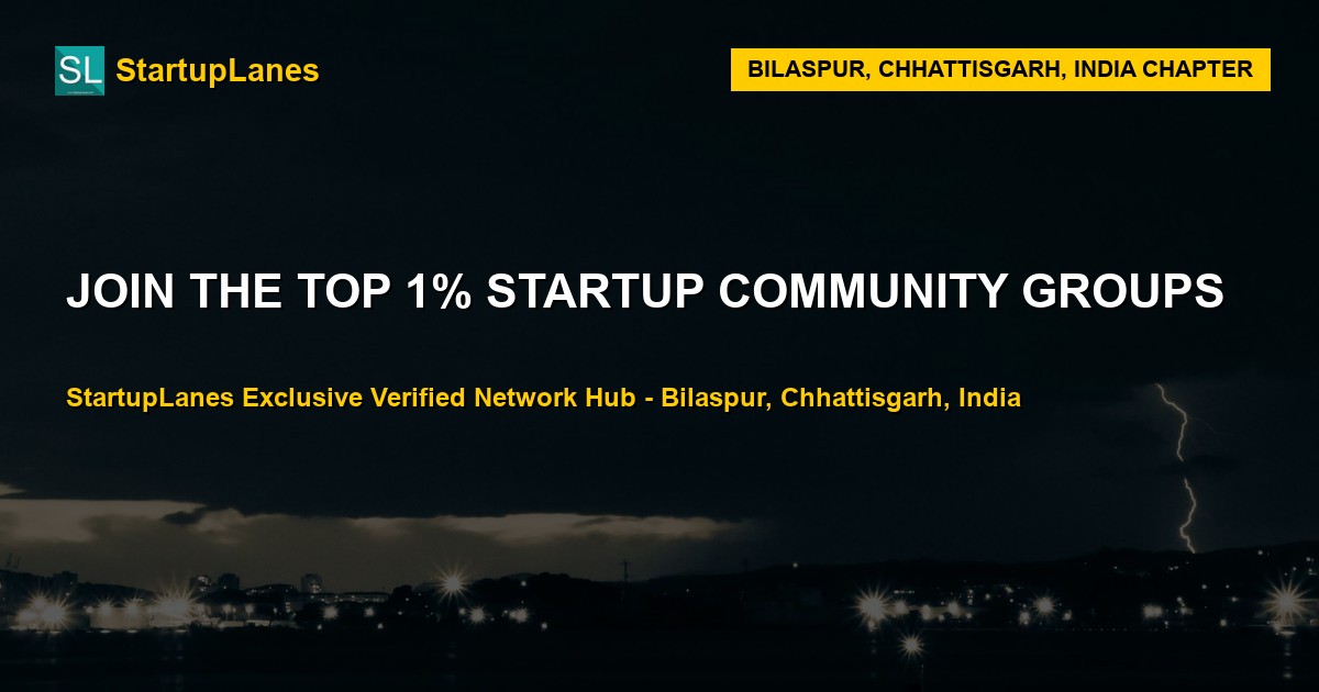 Startup WhatsApp Groups in Bilaspur