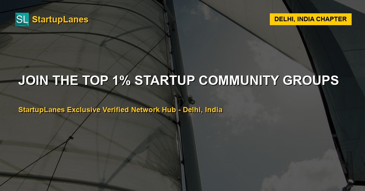 Startup WhatsApp Groups in Delhi