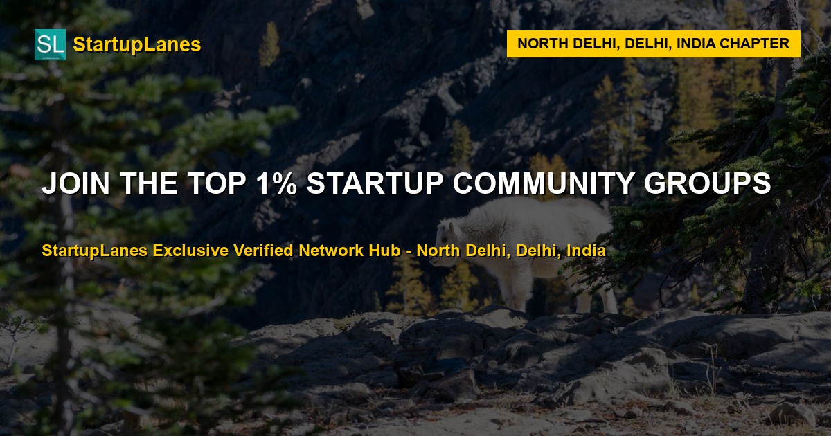 Startup WhatsApp Groups in North Delhi