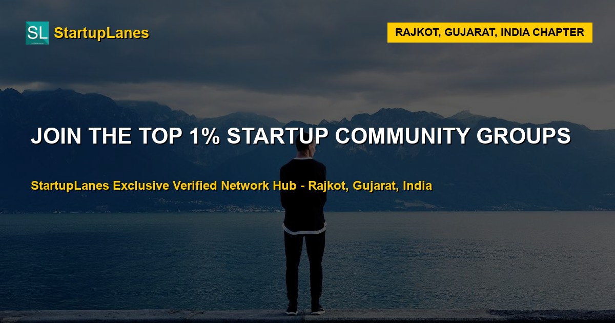 Startup WhatsApp Groups in Rajkot