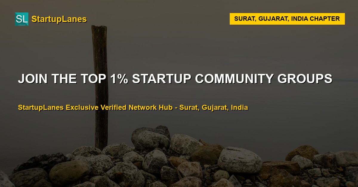 Startup WhatsApp Groups in Surat